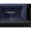 Open view showing interior and turntable of 32L Samsung combi microwave