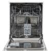 Open view showing interior racks and adjustable top basket