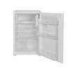 Open view showing internal fridge layout and freezer box