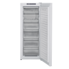 Open view showing multiple opaque freezer drawers