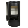 Ovale Low with Door Wood Burning Stove