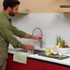 Quooker CFNRSST Classic Fusion Round Tap in Stainless Steel