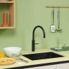 Quooker FNRBLK Fusion Round Tap in Black – 5-in-1 kitchen tap
