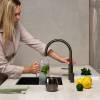 Quooker FNRGME Fusion Round Tap in Gunmetal – 5-in-1 kitchen tap