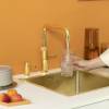 Quooker FNSGLD Fusion Square Tap in Gold – 5-in-1 kitchen tap