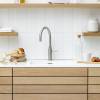 Quooker Fusion Round Tap – Brushed stainless finish with child-safe control knob