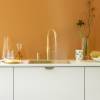 Quooker Fusion Round Tap – Gold finish with double-walled safety design