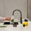 Quooker Fusion Round Tap – Gunmetal finish with safety control knob