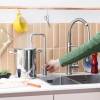 Quooker NSSCHR Nordic Square Single Tap - Stainless Steel