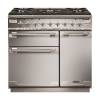 Rangemaster  ELS90DFFSS - 90cm Elise Dual Fuel Stainless Steel Brushed Chrome Range Cooker 108400