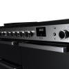 Rangemaster 110cm Black Edge Deluxe Induction Range Cooker
