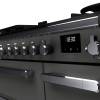 Rangemaster 90cm Estel Deluxe Dual Fuel Slate Chrome Range Cooker