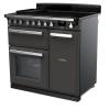 Rangemaster 90cm Estel Deluxe Induction Slate Chrome Range Cooker