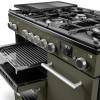 Rangemaster AURA90DFP-19329 River Bed Brushed Nickel Range Cooker