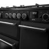 Rangemaster AURA90DFPCBL-YX1 Black Onyx Range Cooker