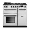 Rangemaster AURA90DFPWHTYX1 90cm Aura Dual Fuel Range Cooker