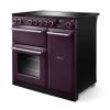 Rangemaster AURA90EIPPLM-BN1 Plum Brushed Nickel Induction Range Cooker