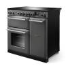 Rangemaster AURA90EIPSLT-BN1 Slate Brushed Nickel Induction Range Cooker