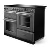 Rangemaster AURAO110EIPSLT-BN1 Slate Brushed Nickel Induction Range Cooker