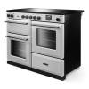 Rangemaster AURAO110EIPWHT-YX1 White Onyx Induction Range Cooker