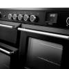 Rangemaster Aura 110 Black Brushed Nickel Range Cooker Dublin Ireland
