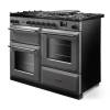 Rangemaster Aura 110 Slate Six Burner Gas Range Cooker