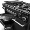 Rangemaster Aura 90 Dual Fuel cooker with five burner gas hob