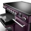 Rangemaster Aura 90 Plum Induction Range Cooker 