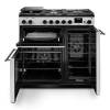 Rangemaster Aura 90 White Dual Fuel Range Cooker Belfast NI