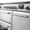 Rangemaster Aura 90 White Induction Range Cooker Controls