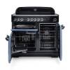 Rangemaster CDL100DFFSBC Dual Fuel Stone Blue Chrome Range Cooker