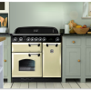 Rangemaster CDL100EIRGB Classic Deluxe Induction Racing Green Brass Range Cooker