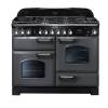 Rangemaster CDL110DFFSLC - 110cm Classic Deluxe Dual Fuel Slate Chrome Range Cooker 124280