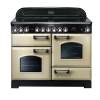 Rangemaster CDL110ECCRC - 110cm Classic Deluxe Electric Ceramic Cream Chrome Range Cooker 81330