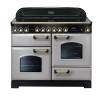 Rangemaster CDL110ECRPB - 110cm Classic Deluxe Electric Ceramic Royal Pearl Brass Range Cooker 114600