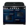 Rangemaster CDL110EIRBC - 110cm Classic Deluxe Electric Induction Regal Blue Chrome Range Cooker 113090