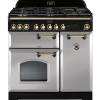 Rangemaster CDL90DFFRPB - 90cm Classic Deluxe Dual Fuel Royal Pearl Brass Range Cooker 114640