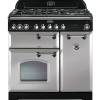 Rangemaster CDL90DFFRPC 90cm Classic Deluxe Dual Fuel Royal Pearl Chrome Range Cooker 100600