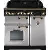 Rangemaster CDL90ECRPB 90cm Classic Deluxe Electric Ceramic Royal Pearl Brass Range Cooker 114740