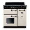 Rangemaster CL90EIPPCRCM1 Classic 90cm induction range cooker in pale cream with chrome trim