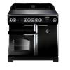 Rangemaster CLA100ECBLC - 100cm Classic Electric Ceramic Black Chrome Range Cooker 117600