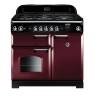 Rangemaster CLA100NGFCYC - 100cm Classic Gas Cranberry Chrome Range Cooker 116650