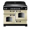 Rangemaster CLA110ECCRC - 110cm Classic Electric Ceramic Cream Chrome Range Cooker 117520