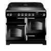 Rangemaster CLA110EIBLC - 110cm Classic Electric Induction Black Chrome Range Cooker 117030