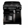 Rangemaster CLA90DFFBLC - 90cm Classic Dual Fuel Black Chrome Range Cooker 116490