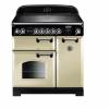 Rangemaster CLA90EICRC - 90cm Classic Electric Induction Cream Chrome Range Cooker 116950 