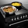 Rangemaster CLAS60ECBLC Black Chrome Range Cooker