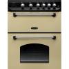 Rangemaster CLAS60NGFCRC - 60cm Classic Natural Gas Cream Chrome Range Cooker 107320 