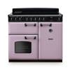 Rangemaster CLDL100EIPHTHCM1 100cm Classic Deluxe Induction Range Cooker in heather with chrome trim