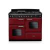 Rangemaster CLO110DFPBORCM1 110cm Classic Dual Fuel Range Cooker in Bordeaux with chrome trim